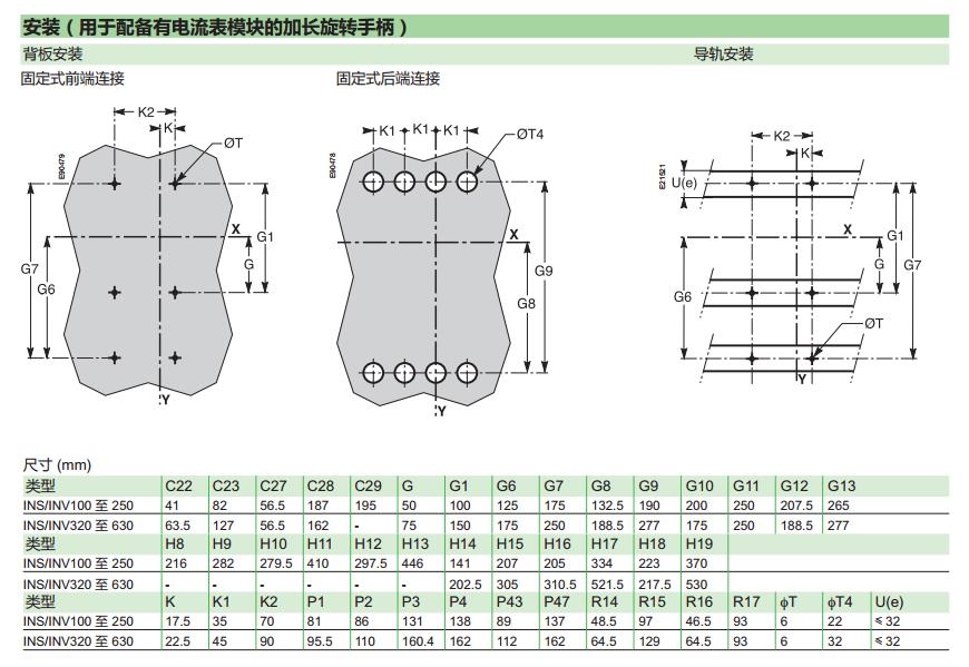 施耐德 28908 INS100 100A 隔离开关