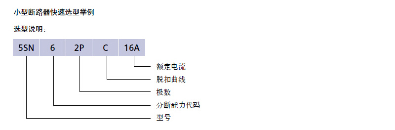 西门子 5SN61258CN D脱扣特性 1P 25A 小型断路器
